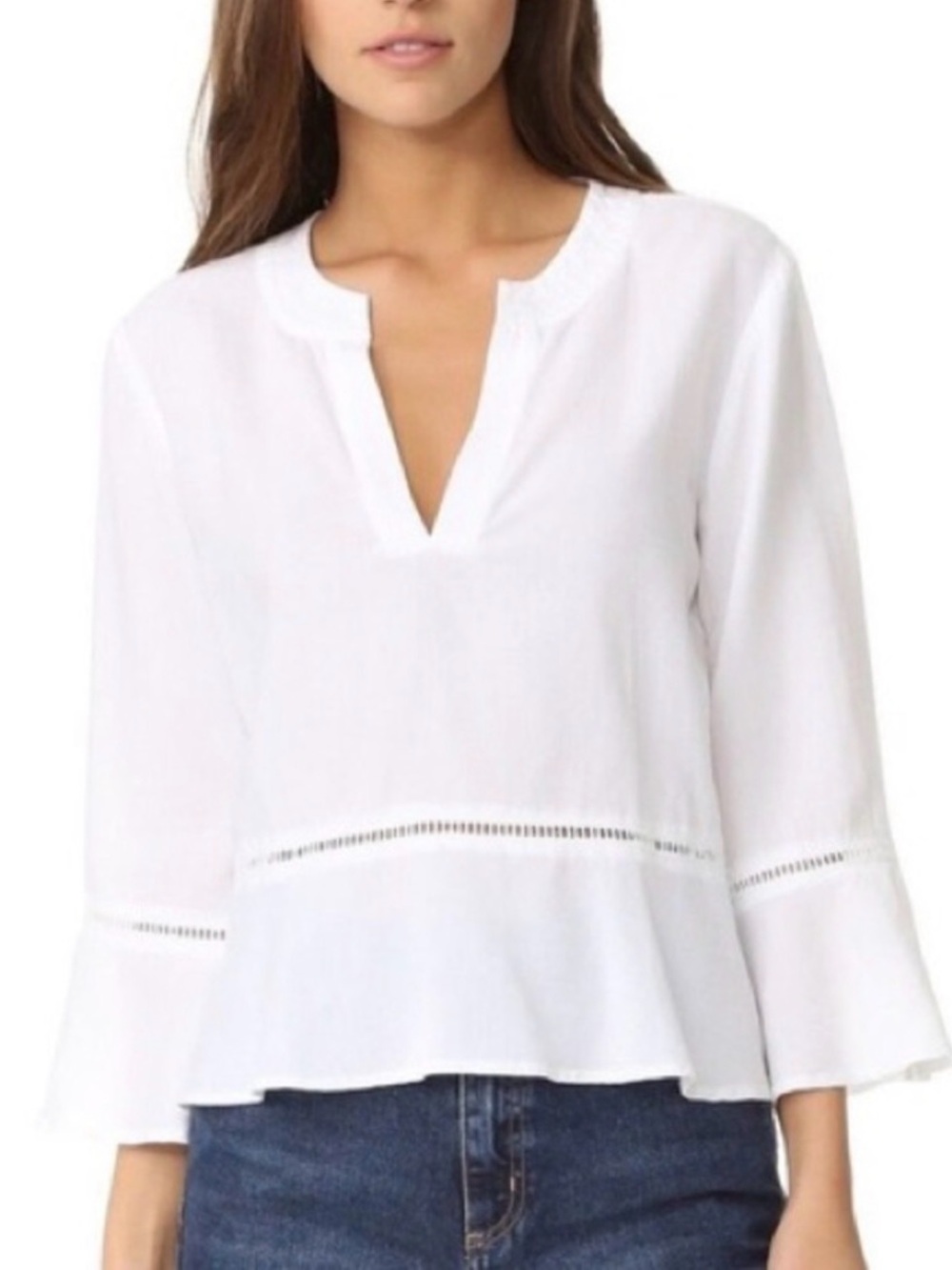 Cloth & Stone White Top